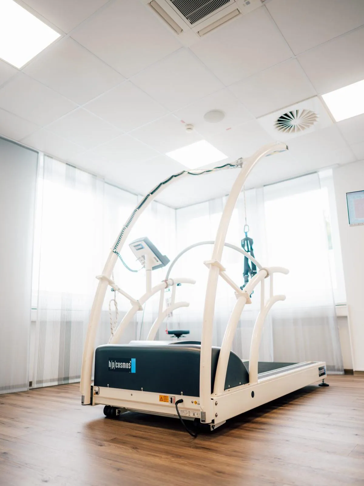 Sportmedizin Laufband mit Spiroergometrie